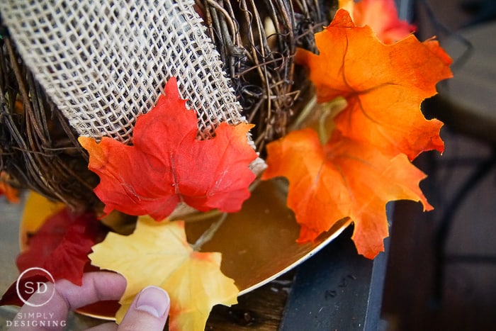 Fall Pumpkin Centerpiece