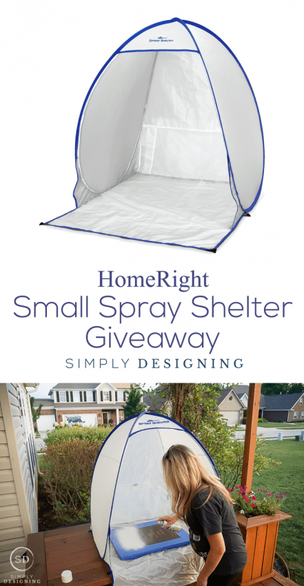HomeRight Small Spray Shelter Giveaway