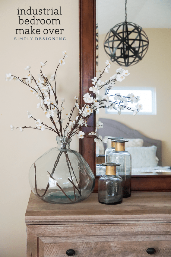 Industrial Bedroom Make Over