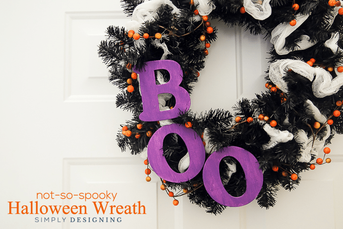 Not So Spooky Halloween Wreath Not-So-Spooky Halloween Wreath 1 halloween wreath