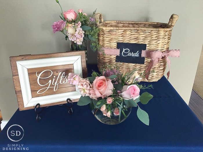 DIY Wedding Gift Sign