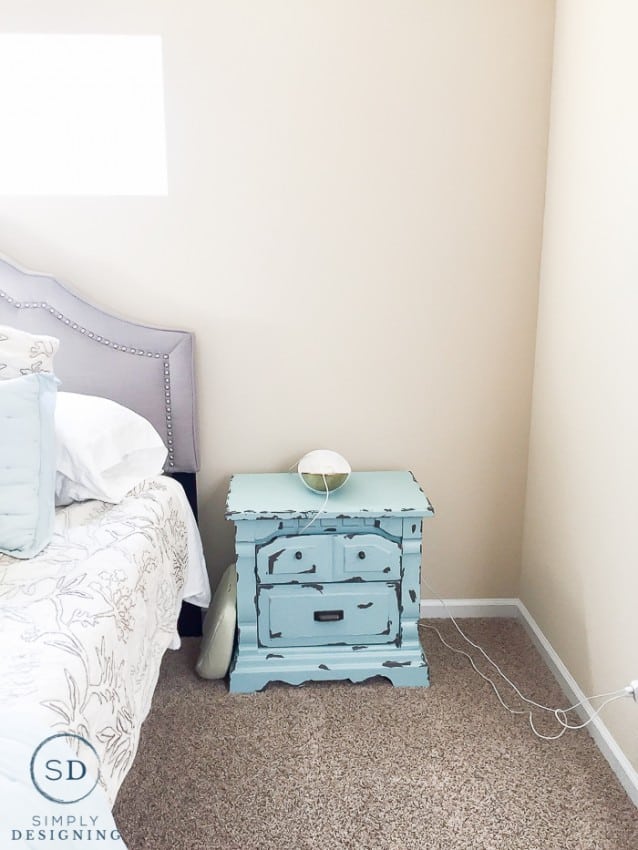 nightstand makeover before