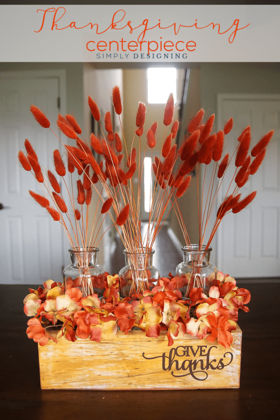 Give Thanks Thanksgiving Centerpiece