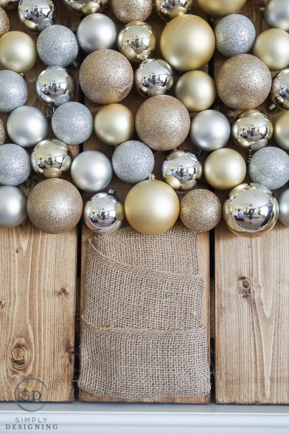 DIY Rustic Holiday Ornament Decor