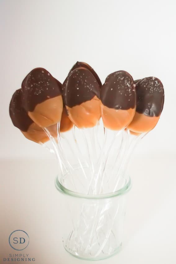 Salted Caramel Hot Cocoa Spoons