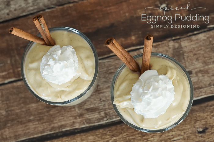 Spiced Eggnog Pudding Recipe