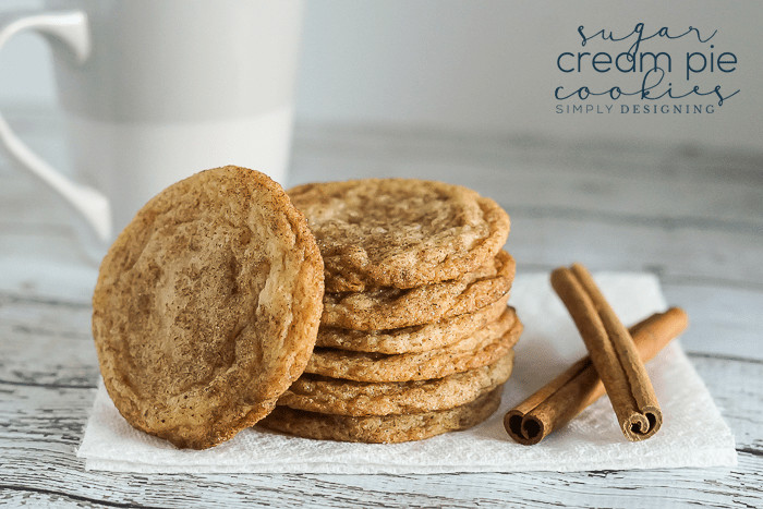 Sugar Cream Pie Cookies | Sugar Cream Pie Cookies | a cookie inspired by the famous Indiana Hoosier pie | 2 | Dippable Buttercream Frosting