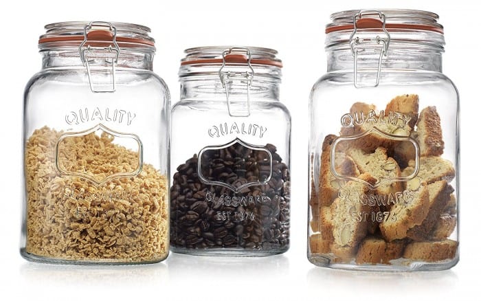 glass jars