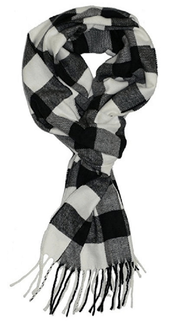 buffalo check scarf