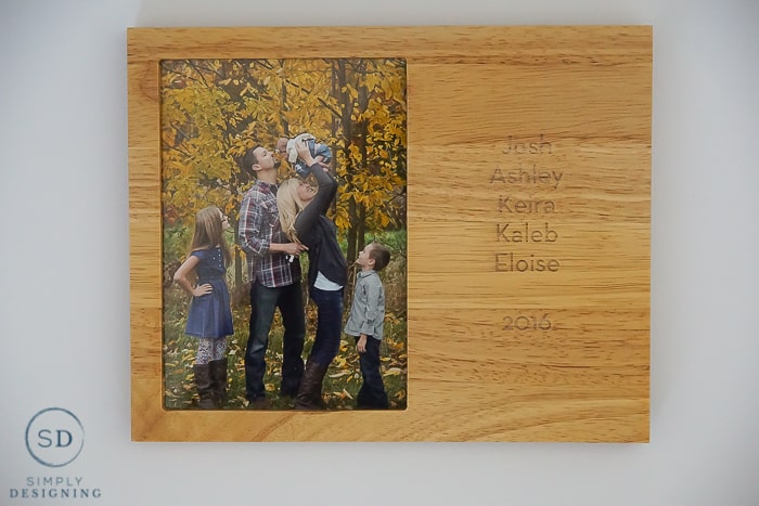 Wood Photo Frame