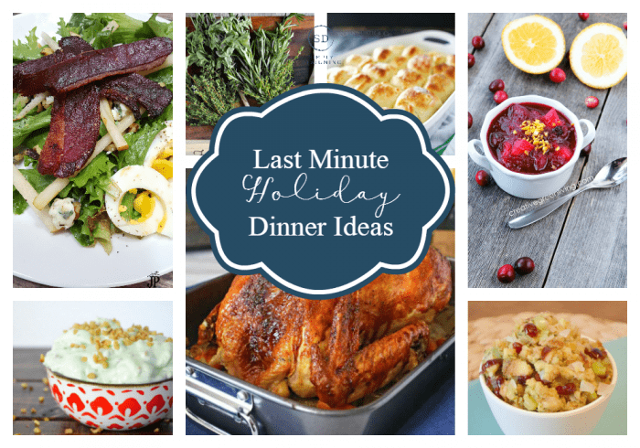 Last Minute Holiday Dinner Ideas Featured | Last Minute Holiday Dinner Ideas | 23 | Advent Calendars