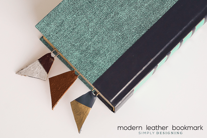 Modern Leather Bookmark | Modern Leather Bookmark | 3 | sprinkle cupcake toppers