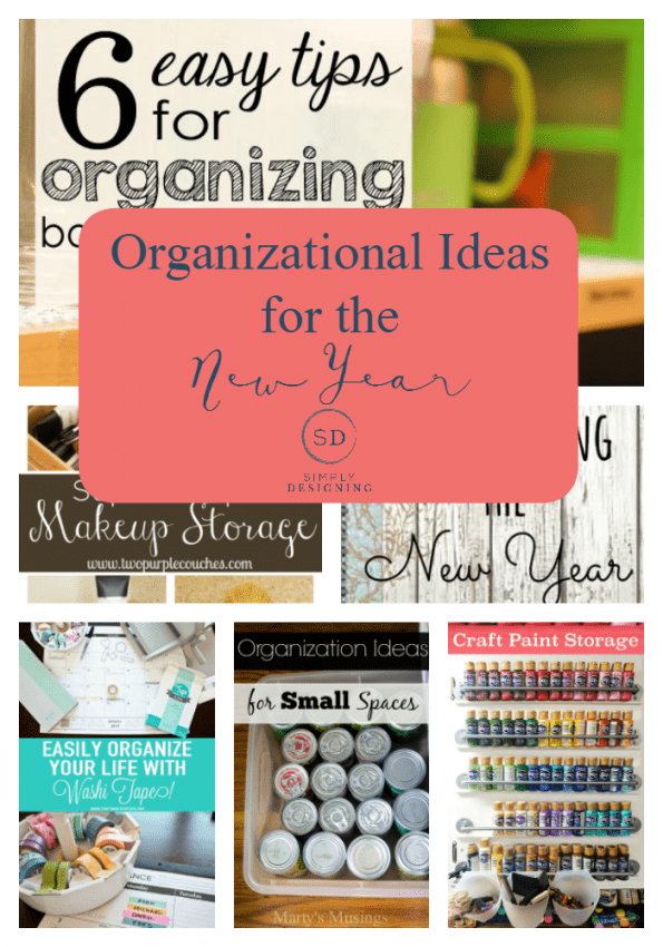 Organizational Ideas for the New Year - Simply Designing