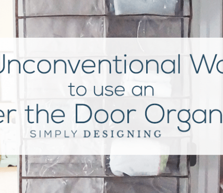 3 Unconventional Ways to use an Over the Door Organizer