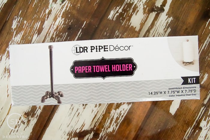 LDR Pipe Decor Kit - Paper Towel Holder