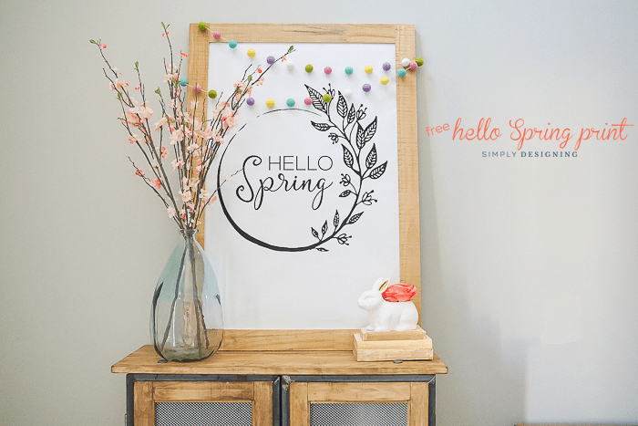 Free Hello Spring Print Free Hello Spring Print :: Large 18 back to school printable