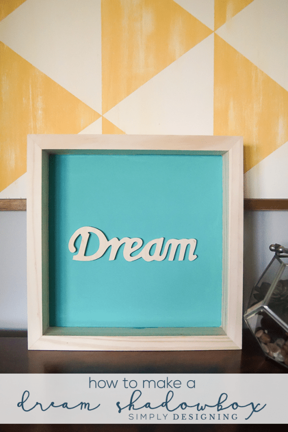 How to make a Dream Shadowbox Decor