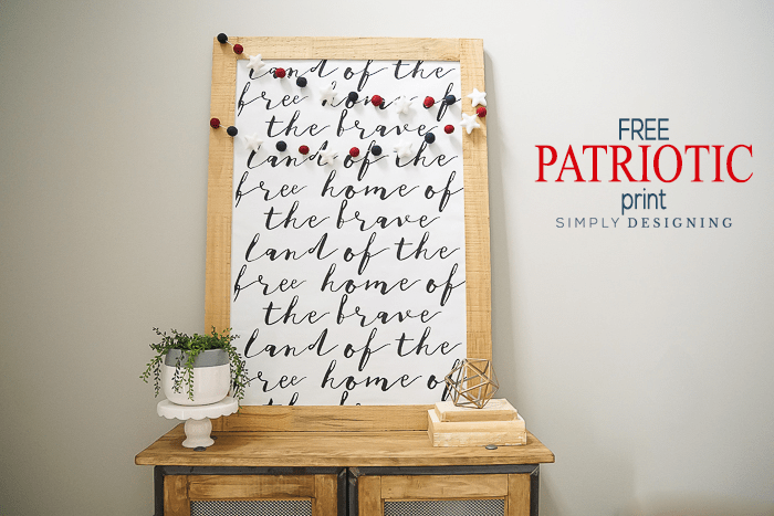 FREE Fourth of July Print