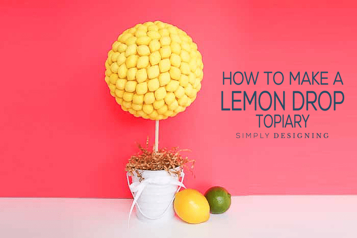 Make your own lemon drop topiary | How to Make a Lemon Drop Topiary | 2 | watermelon decoration