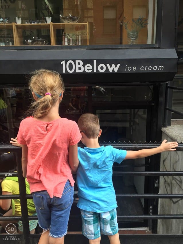 10 Below Ice Cream Chinatown NYC