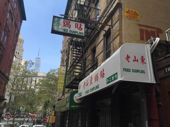 Fried Dumplings Chinatown NYC