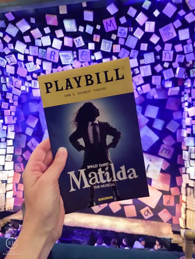 Matilda on Broadway NYC