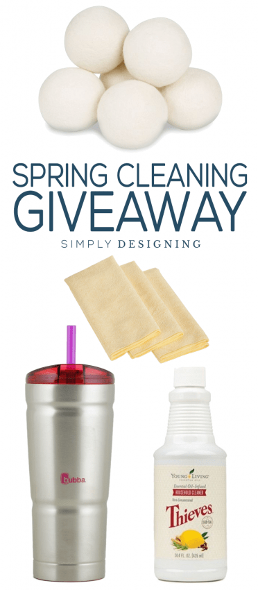 Clean Spring Cleaning Giveaway and ways to clean your home without chemicals
