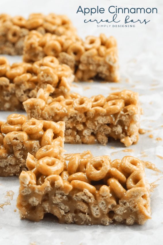 Apple Cinnamon Cereal Bar Recipe