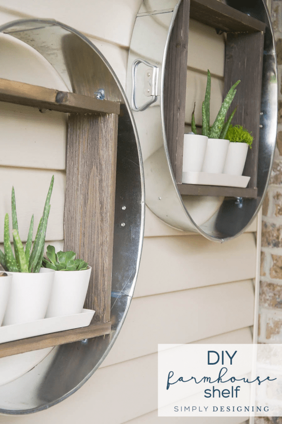 DIY Farmhouse Shelf Magnolia Market Inspired Hanging Shelf | Wait Until You See Our Best DIYs of the Year | 1 | Best DIYs