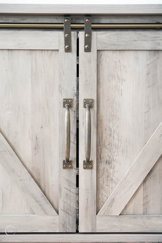 Barn Doors on Farmhouse Furniture