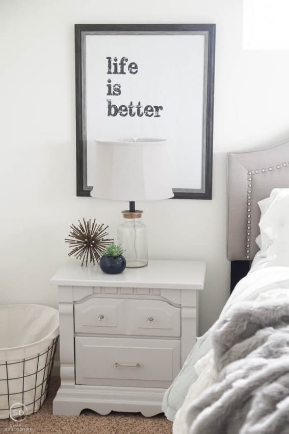 Grey Nightstands