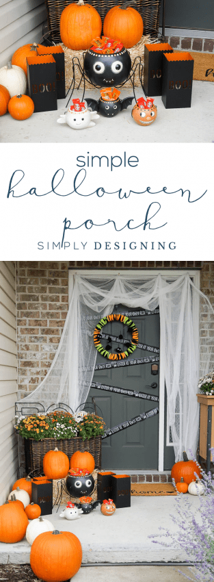 Easy Outdoor Halloween Decorations for your Porch - Easy Halloween Porch