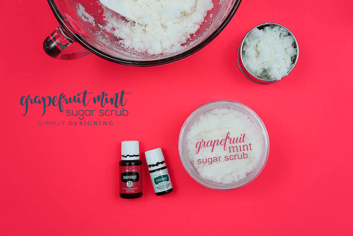 Grapefruit Mint Sugar Scrub Recipe