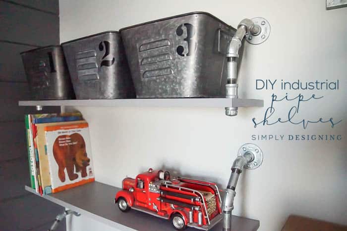 How to make Industrial Shelves