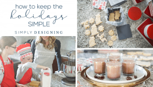 How to Keep the Holidays Simple How to Keep the Holidays Simple + Easy Shortbread Cookie Recipe 2 Free Christmas Printable
