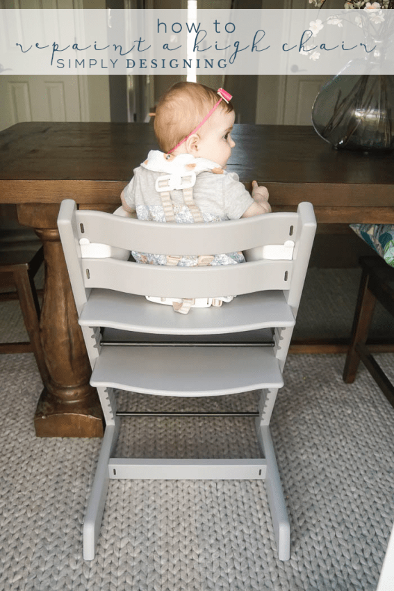 How to Repaint a High Chair | How to Repaint a High Chair | 8 | firewood rack