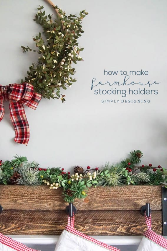 How to make Farmhouse Stocking Hanger Box