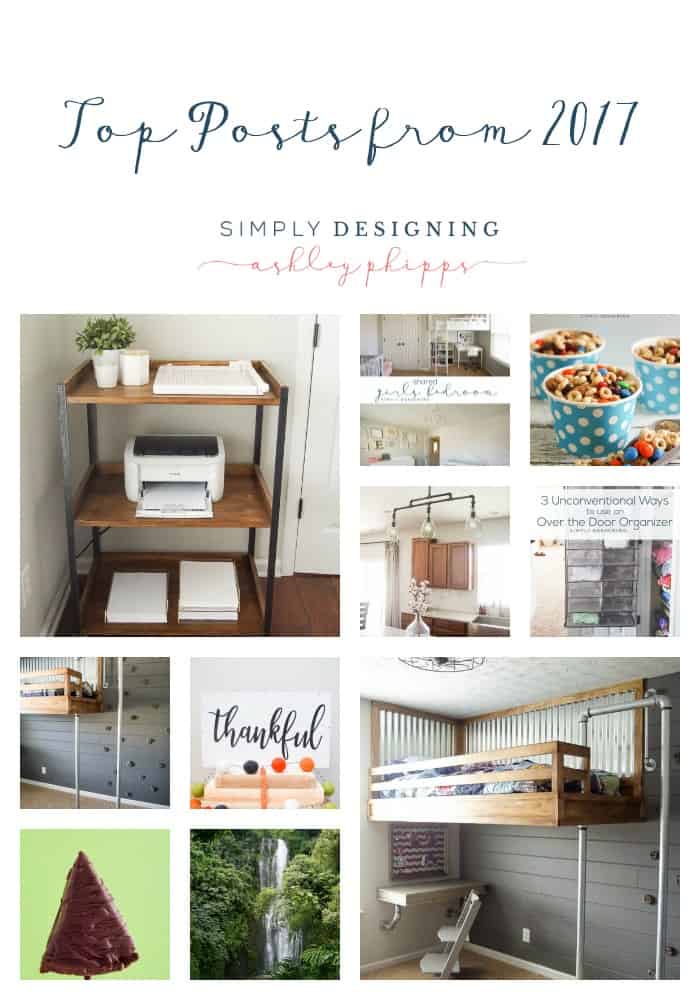 Top Posts Ashley Pin collage The Year's Best Farmhouse Decor and Easy Scrumptious Recipes 1