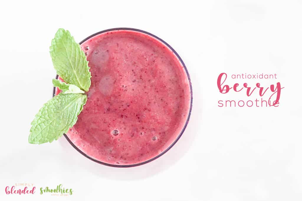 Banana Smoothie 17 Delicious Antioxidant Berry Smoothie Recipe