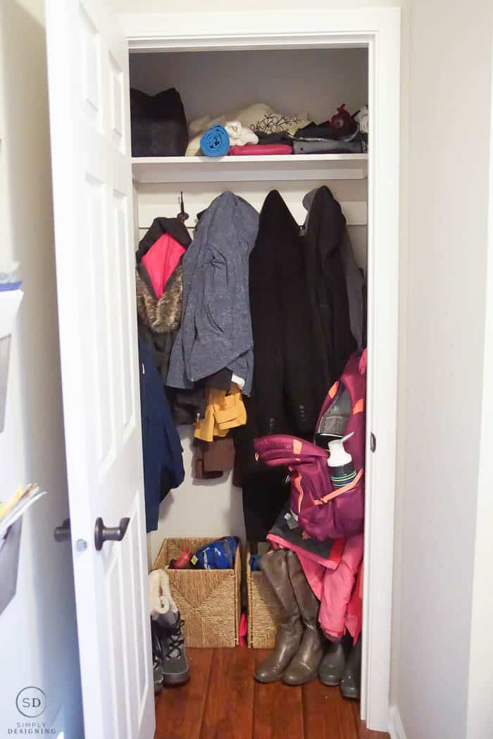 Coat Closet Before