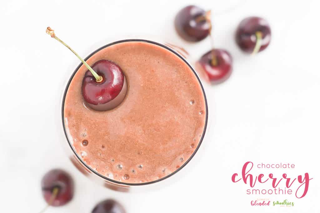 Chocolate Cherry Smoothie 4 Chocolate Cherry Smoothie Recipe