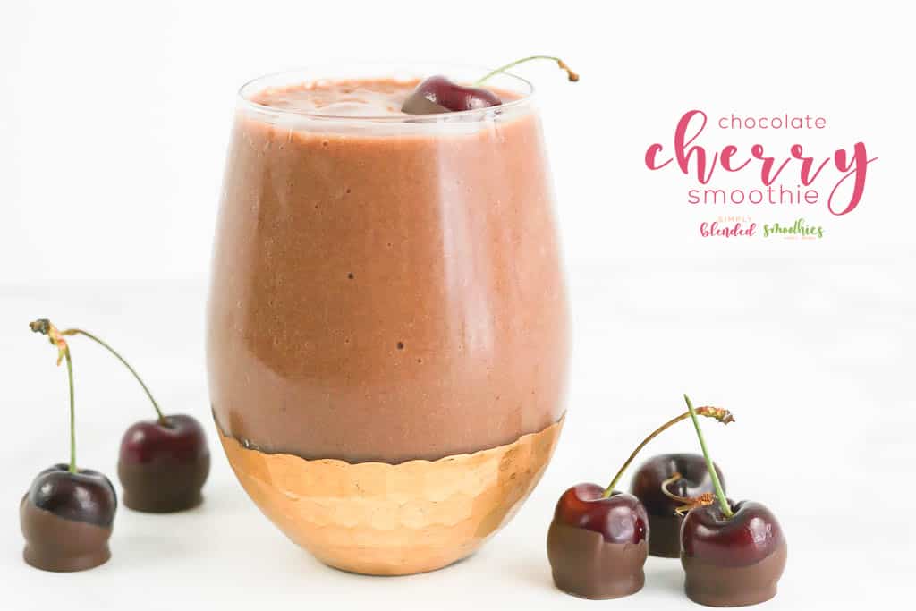 Chocolate Cherry Smoothie 2 Easy Chocolate Cherry Smoothie Recipe