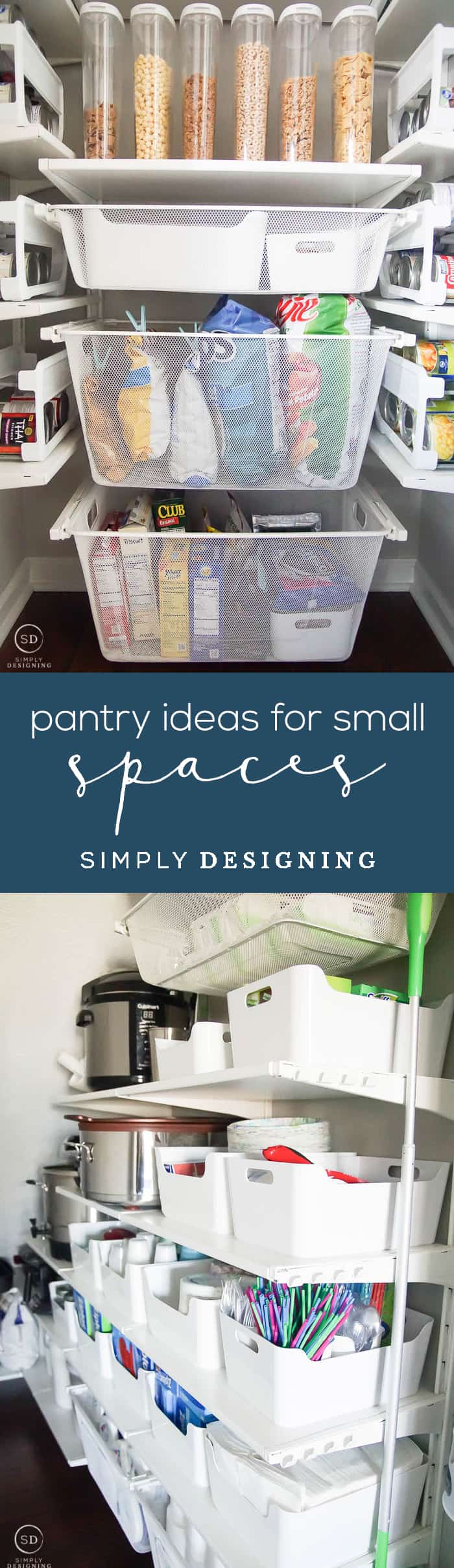 Deep Pantry Organization Ideas - Organized 31