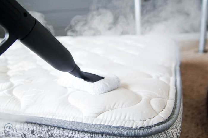 can i steam clean my pillow top mattress