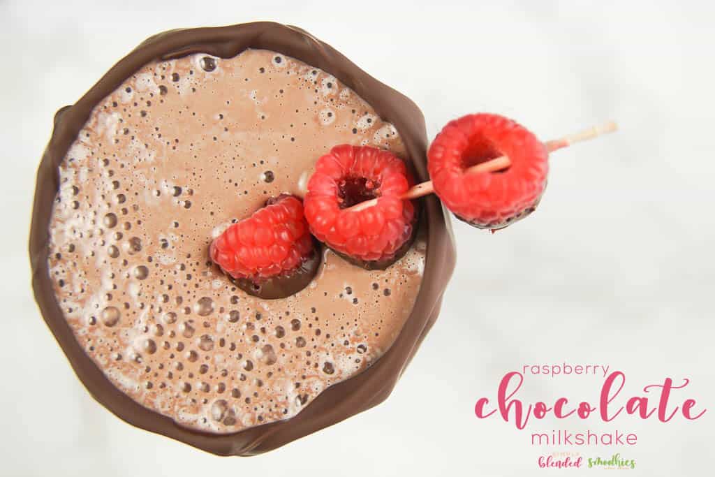 Peppermint Shake Recipe 9 Raspberry Chocolate Milkshake - Chocolate Raspberry Milkshake