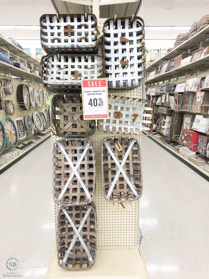 Tobacco Baskets at Hobby Lobby