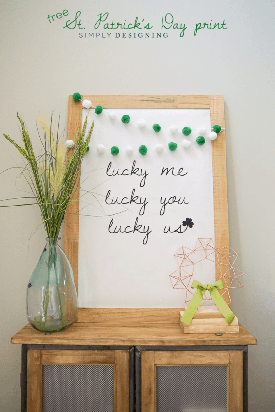 St. Patricks Day Free Print