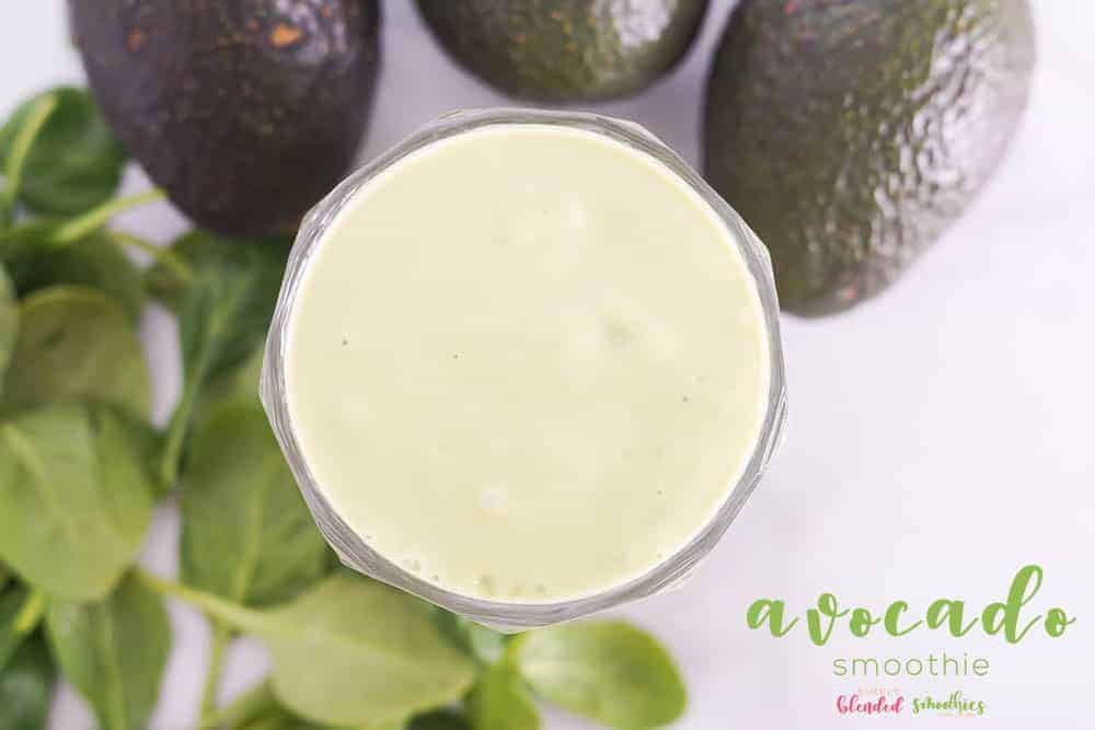 Green Apple Avocado Green Smoothie 7 Avocado Smoothie - a delicious healthy smoothie