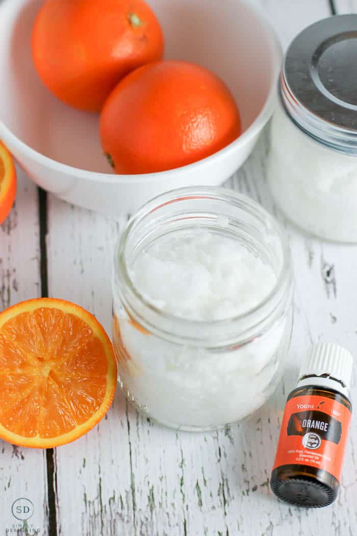 Orange DIY Sugar Scrub Recipe