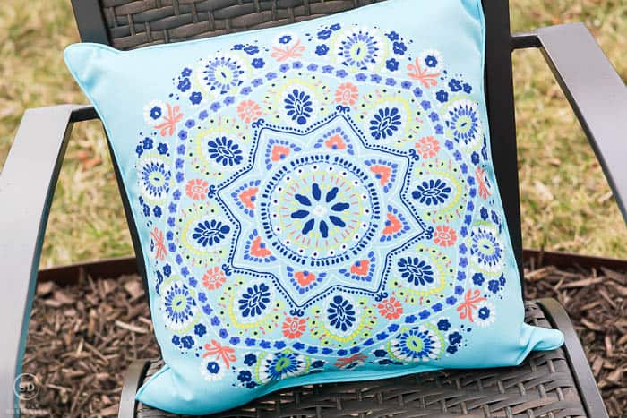 turquoise pillows